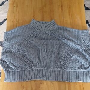 Aeropostale Blue Women's Cowl Neck Sweater